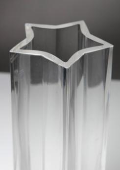 Compasso - Crystal Vase by Ettore Sottsass for Arnolfo di Cambio