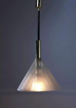 Compasso - Chandelier by Carlo Nason for Mazzega