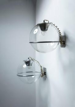 Compasso - Pair of Wall Lamps by Aldo Cosmacini