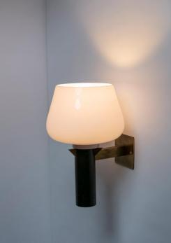 Compasso - Italian 50s Murano Glass Wall Lamp