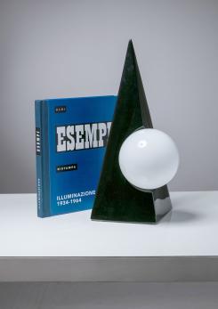 Compasso - Pyramidal Ceramic Table Lamp