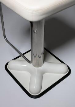 Compasso - Pair of "Bistrò" High Stools by Joe Colombo for Zanotta