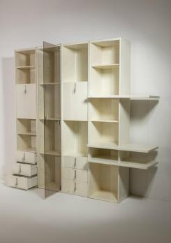 Compasso - Capable "Pellicano" Bookcase by Vittorio Introini for Saporiti, Italy, 1960s