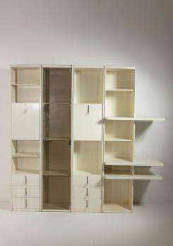 Compasso - Capable "Pellicano" Bookcase by Vittorio Introini for Saporiti, Italy, 1960s