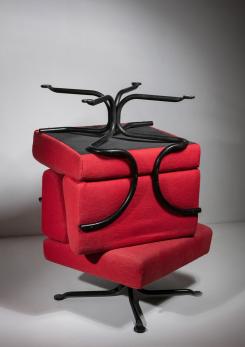 Compasso - Pair of P60 Chairs by Fulvio Raboni for Delitala