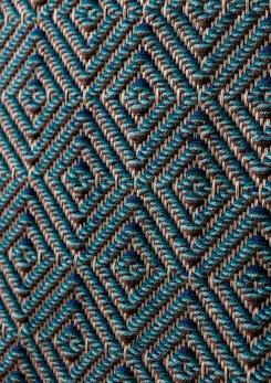 Compasso - Large Wool Tapestry by Renata Bonfanti