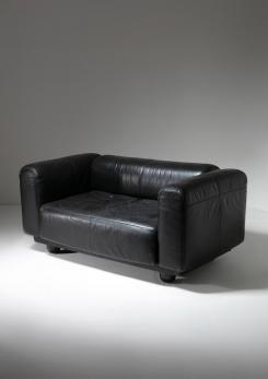 Compasso - "Living" Settee by Bensiger and Verm for Costi
