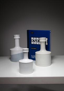 Compasso - Set of Three Ceramic Vases by Nanni Valentini for Laboratorio Pesaro