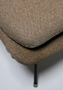 Compasso - Womb Chair Ottoman by Eero Saarinen for Knoll