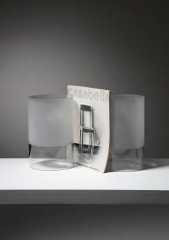 Compasso - Pair of "Fatua" Table Lamps by Guido Rosati for Fontana Arte Compasso - Pair of "Fatua" Table Lamps by Guido Rosati for Fontana Arte