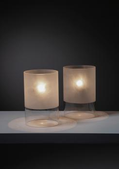 Compasso - Pair of "Fatua" Table Lamps by Guido Rosati for Fontana Arte Compasso - Pair of "Fatua" Table Lamps by Guido Rosati for Fontana Arte