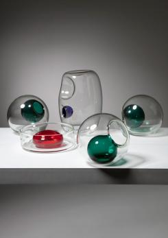 Compasso - Set of 5 Blown Murano Glass Centerpieces by Vistosi