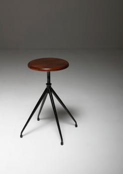 Compasso - Set of Four Stools Model A105 by Gastone Rinaldi for Rima