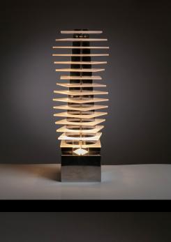 Compasso - "Ziggurat" Table Lamp by Fabrizio Cocchia for New Lamp Compasso - "Ziggurat" Table Lamp by Fabrizio Cocchia for New Lamp