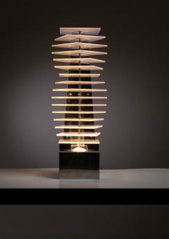 Compasso - "Ziggurat" Table Lamp by Fabrizio Cocchia for New Lamp Compasso - "Ziggurat" Table Lamp by Fabrizio Cocchia for New Lamp
