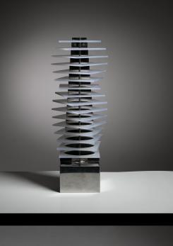 Compasso - "Ziggurat" Table Lamp by Fabrizio Cocchia for New Lamp Compasso - "Ziggurat" Table Lamp by Fabrizio Cocchia for New Lamp