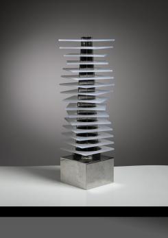 Compasso - "Ziggurat" Table Lamp by Fabrizio Cocchia for New Lamp Compasso - "Ziggurat" Table Lamp by Fabrizio Cocchia for New Lamp
