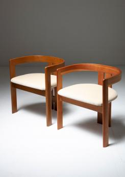 Compasso - Set of Two "Pigreco" Chairs by Tobia Scarpa for Gavina Compasso - Set of Two "Pigreco" Chairs by Tobia Scarpa for Gavina