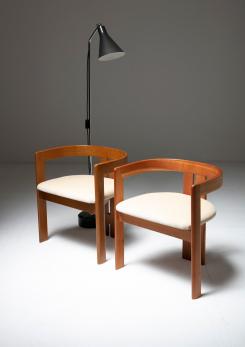 Compasso - Set of Two "Pigreco" Chairs by Tobia Scarpa for Gavina Compasso - Set of Two "Pigreco" Chairs by Tobia Scarpa for Gavina