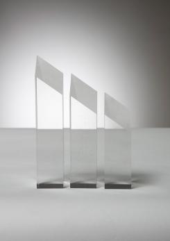 Compasso - Plexiglass triptych by Alessio Tasca for Fusina