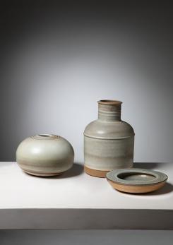 Compasso - Set of Three Ceramic Pieces by Nanni Valentini for Ceramica Arcore