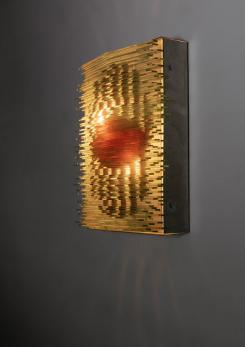 Compasso - Optical Glass Sconce by Lumenform