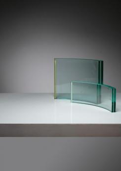 Compasso - Pair of Curved Picture Frames by Fontana Arte Compasso - Pair of Curved Picture Frames by Fontana Arte