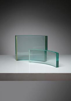 Compasso - Pair of Curved Picture Frames by Fontana Arte Compasso - Pair of Curved Picture Frames by Fontana Arte