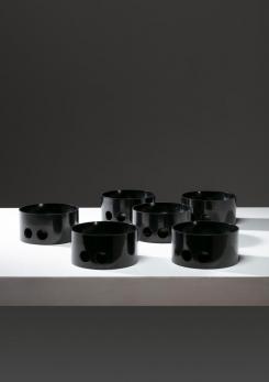 Compasso - Set of Six "Tongareva" Bowls by Enzo Mari for Danese