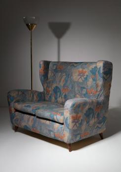 Compasso - Settee by Melchiorre Bega for Vittorio Bega Compasso - Settee by Melchiorre Bega for Vittorio Bega