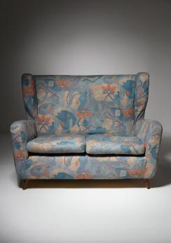 Compasso - Settee by Melchiorre Bega for Vittorio Bega Compasso - Settee by Melchiorre Bega for Vittorio Bega