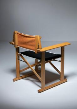 Compasso - Pair of "Hollywood" Folding Armchairs by Carlo Hauner for Reguitti