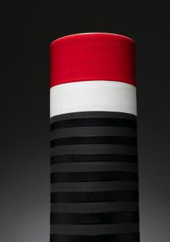 Compasso - Ceramic Vase by Ettore Sottsass