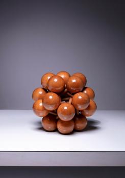 Compasso - "Molecular Structure" Wood Sculpture