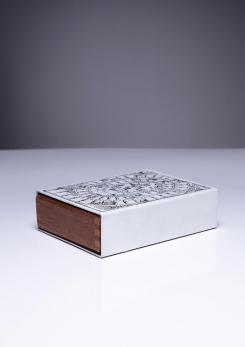 Compasso - Enameled Box by Piero Fornasetti