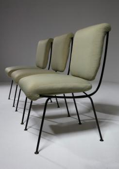 Compasso - Set of Five "DU24" Chairs by Gastone Rinaldi for Rima