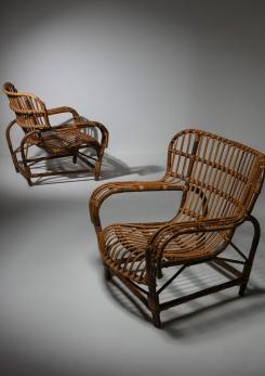 Compasso - Set of Two Easy Chairs in the style of Viggo Boesen for R. Wengler