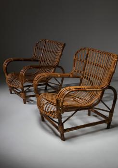 Compasso - Set of Two Easy Chairs in the style of Viggo Boesen for R. Wengler