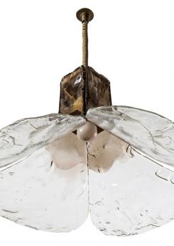 Compasso - Pendant lamp by Carlo Nason for Mazzega