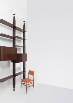 Compasso - Lb7 Bookcase by Franco Albini for Poggi