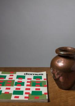 Compasso - Italian 30s Copper Vase by Nino Ferrari