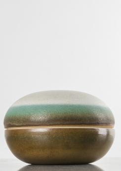 Compasso - Ceramic Box by Nanni Valentini for Ceramica Arcore