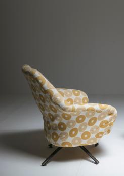 Compasso - Pair of P32 Lounge Chairs by Osvaldo Borsani for Tecno Compasso - Pair of P32 Lounge Chairs by Osvaldo Borsani for Tecno
