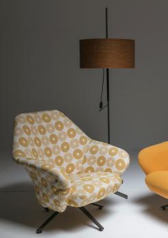 Compasso - Pair of P32 Lounge Chairs by Osvaldo Borsani for Tecno Compasso - Pair of P32 Lounge Chairs by Osvaldo Borsani for Tecno