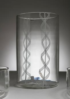 Compasso - Set of Three Vases by Barbini Compasso - Set of Three Vases by Barbini