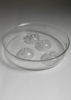 Compasso - Centerpiece with Candleholders by Barbini Compasso - Centerpiece with Candleholders by Barbini