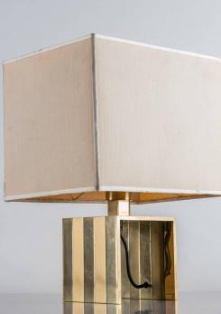 Compasso - Italian 1970s Brass Table Lamp by F.lli Martini