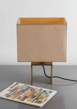 Compasso - Italian 1970s Brass Table Lamp by F.lli Martini
