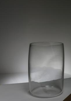 Compasso - Large Crystal Vase by Barbini