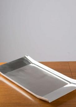 Compasso - Arran Tray and "Giglio" Paper Knife by Enzo Mari for Danese